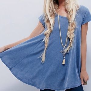 Women's Blue Casual Top
